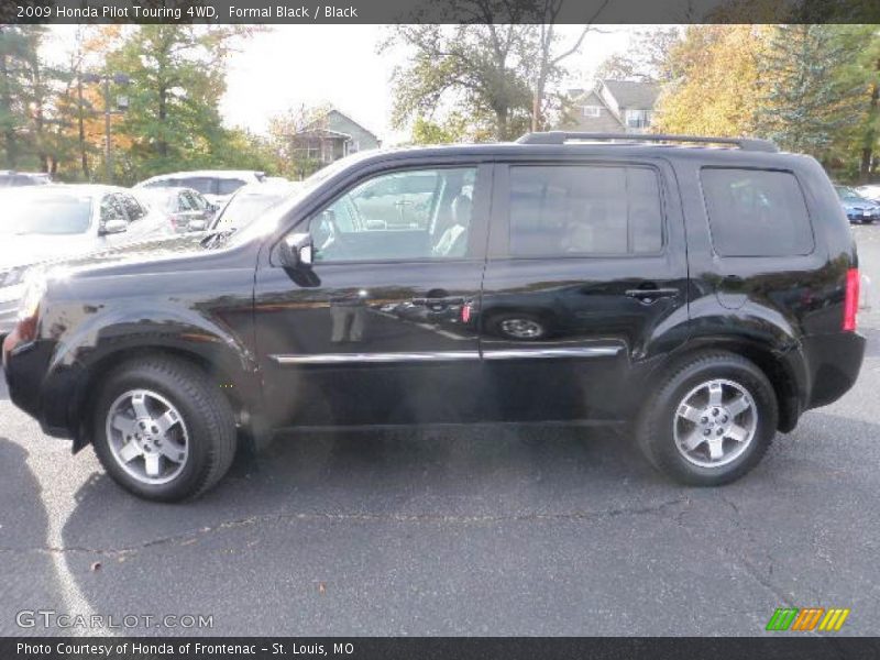 Formal Black / Black 2009 Honda Pilot Touring 4WD