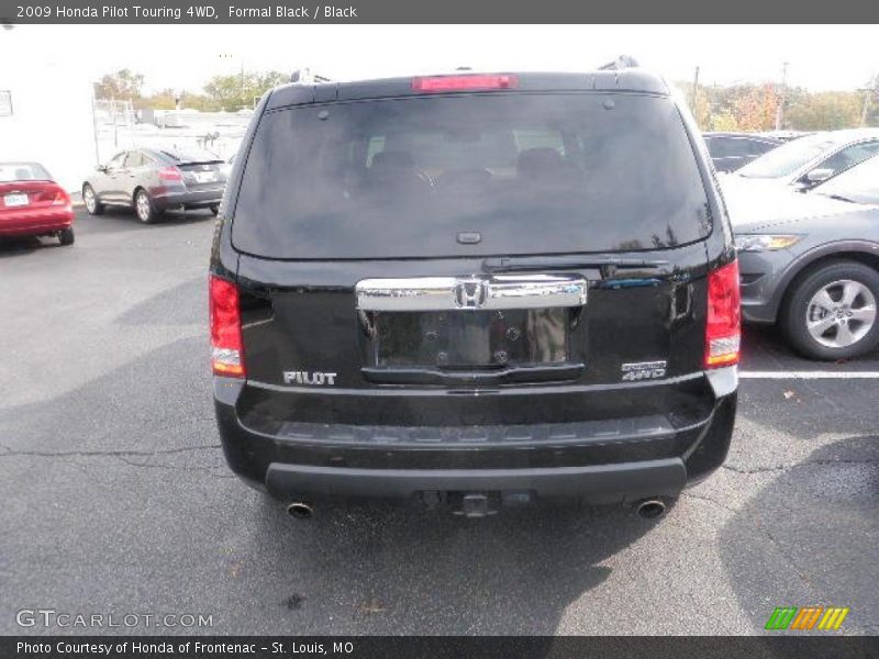 Formal Black / Black 2009 Honda Pilot Touring 4WD
