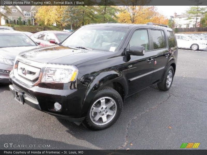 Formal Black / Black 2009 Honda Pilot Touring 4WD