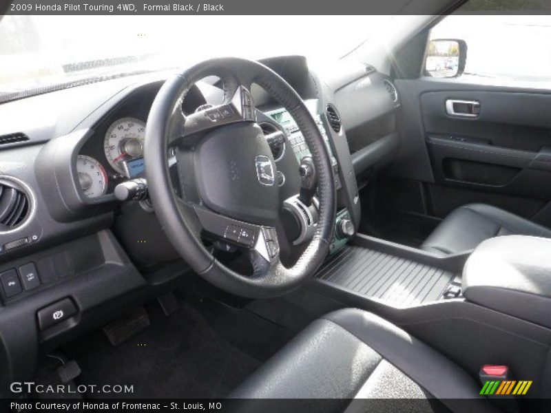 Formal Black / Black 2009 Honda Pilot Touring 4WD