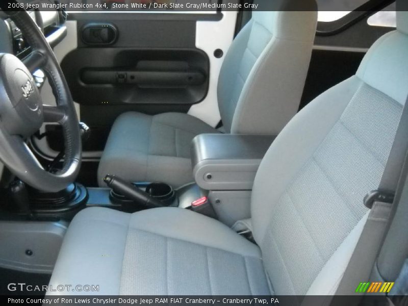  2008 Wrangler Rubicon 4x4 Dark Slate Gray/Medium Slate Gray Interior