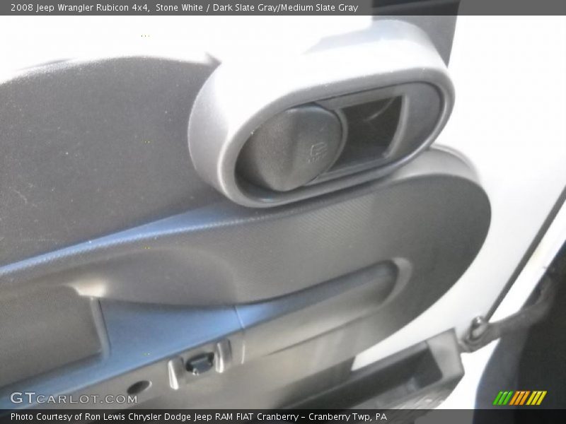 Stone White / Dark Slate Gray/Medium Slate Gray 2008 Jeep Wrangler Rubicon 4x4