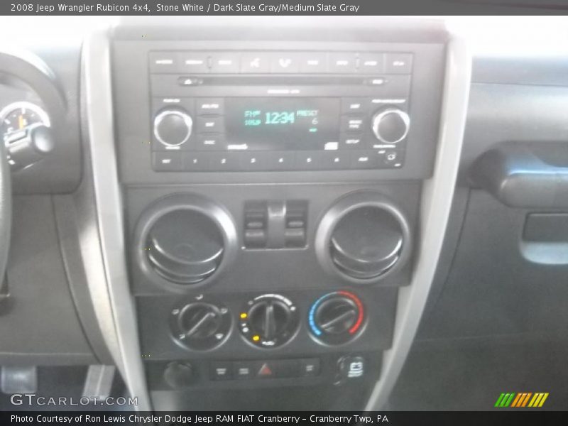 Stone White / Dark Slate Gray/Medium Slate Gray 2008 Jeep Wrangler Rubicon 4x4