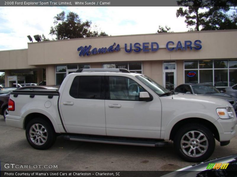 White Suede / Camel 2008 Ford Explorer Sport Trac Limited