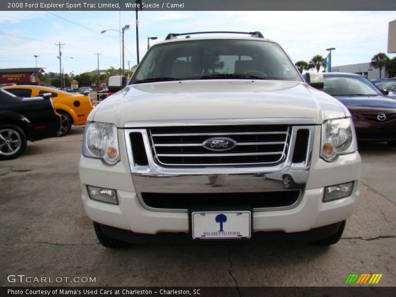 White Suede / Camel 2008 Ford Explorer Sport Trac Limited