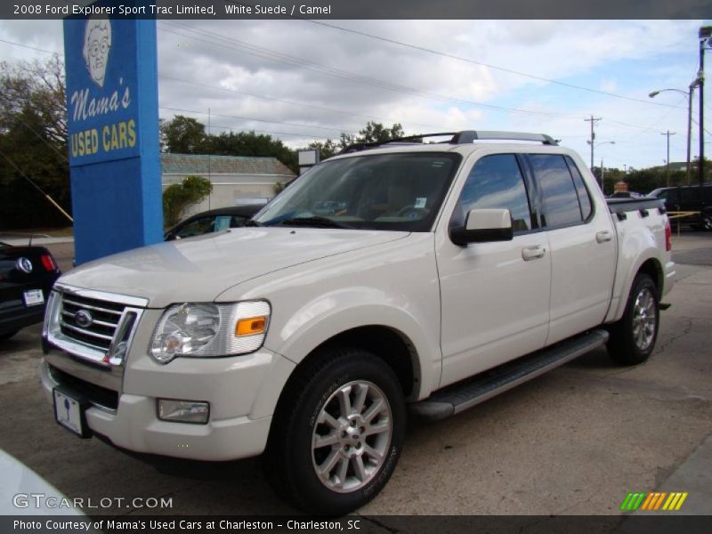 White Suede / Camel 2008 Ford Explorer Sport Trac Limited