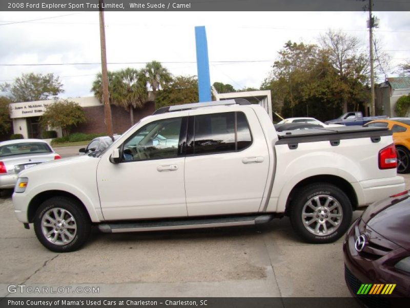 White Suede / Camel 2008 Ford Explorer Sport Trac Limited