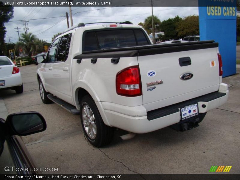 White Suede / Camel 2008 Ford Explorer Sport Trac Limited