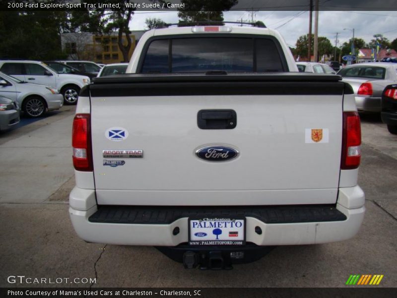 White Suede / Camel 2008 Ford Explorer Sport Trac Limited
