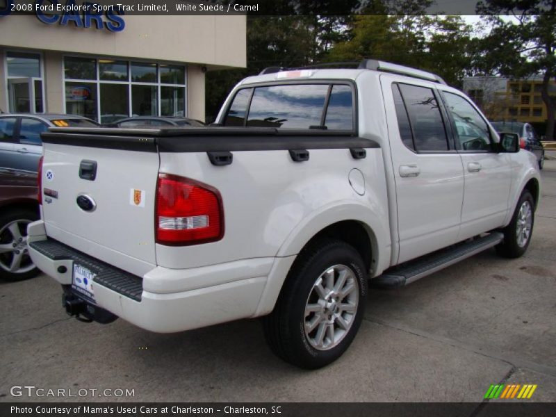 White Suede / Camel 2008 Ford Explorer Sport Trac Limited