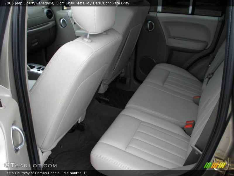 Light Khaki Metallic / Dark/Light Slate Gray 2006 Jeep Liberty Renegade