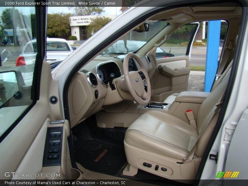  2008 Explorer Sport Trac Limited Camel Interior