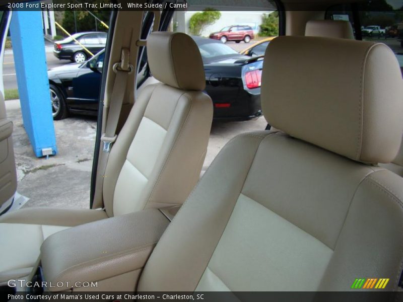  2008 Explorer Sport Trac Limited Camel Interior