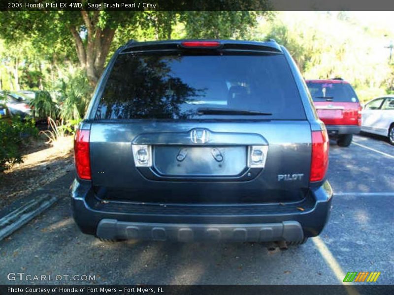 Sage Brush Pearl / Gray 2005 Honda Pilot EX 4WD