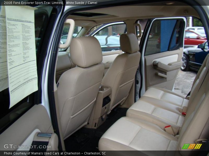  2008 Explorer Sport Trac Limited Camel Interior