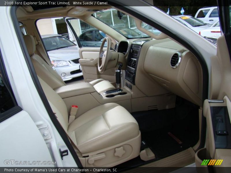 White Suede / Camel 2008 Ford Explorer Sport Trac Limited