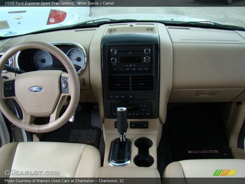 Dashboard of 2008 Explorer Sport Trac Limited