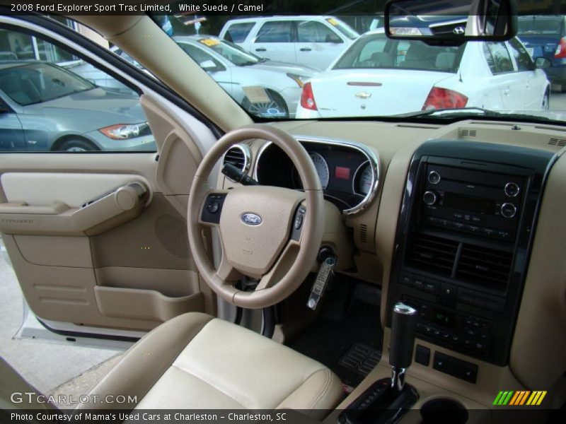 White Suede / Camel 2008 Ford Explorer Sport Trac Limited