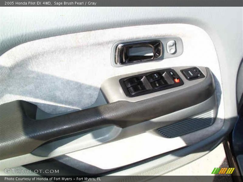 Sage Brush Pearl / Gray 2005 Honda Pilot EX 4WD