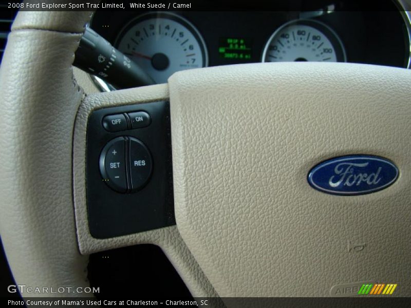 White Suede / Camel 2008 Ford Explorer Sport Trac Limited