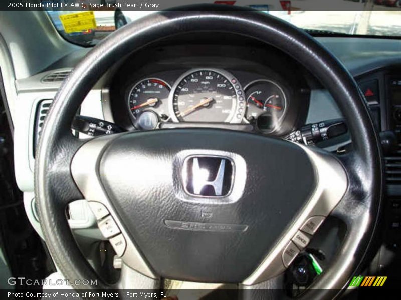 Sage Brush Pearl / Gray 2005 Honda Pilot EX 4WD