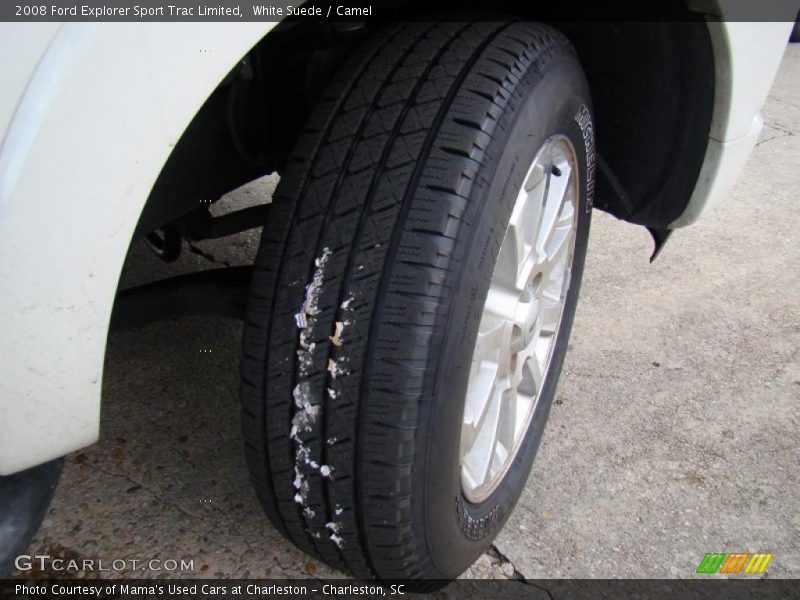 White Suede / Camel 2008 Ford Explorer Sport Trac Limited