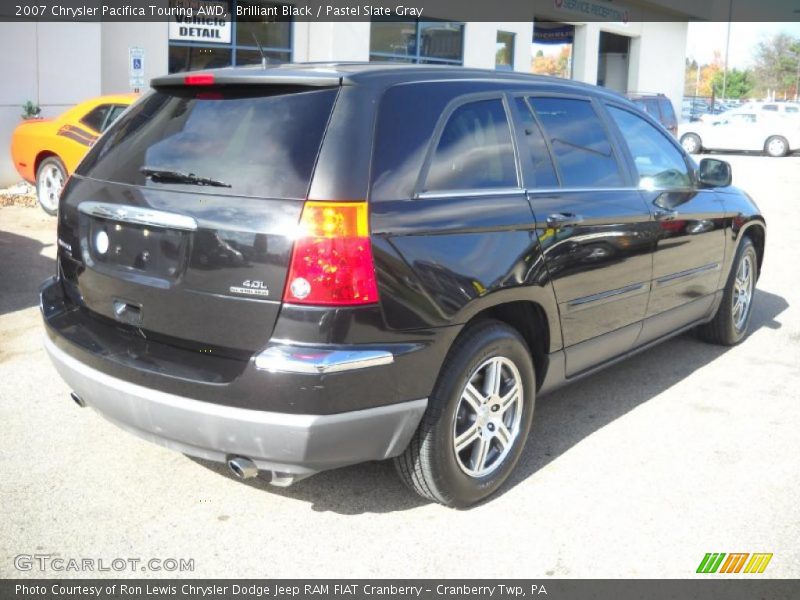 Brilliant Black / Pastel Slate Gray 2007 Chrysler Pacifica Touring AWD