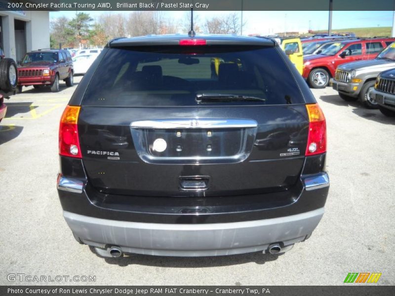 Brilliant Black / Pastel Slate Gray 2007 Chrysler Pacifica Touring AWD