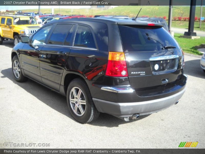 Brilliant Black / Pastel Slate Gray 2007 Chrysler Pacifica Touring AWD