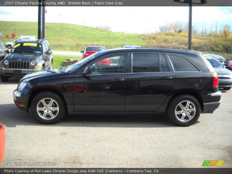 Brilliant Black / Pastel Slate Gray 2007 Chrysler Pacifica Touring AWD