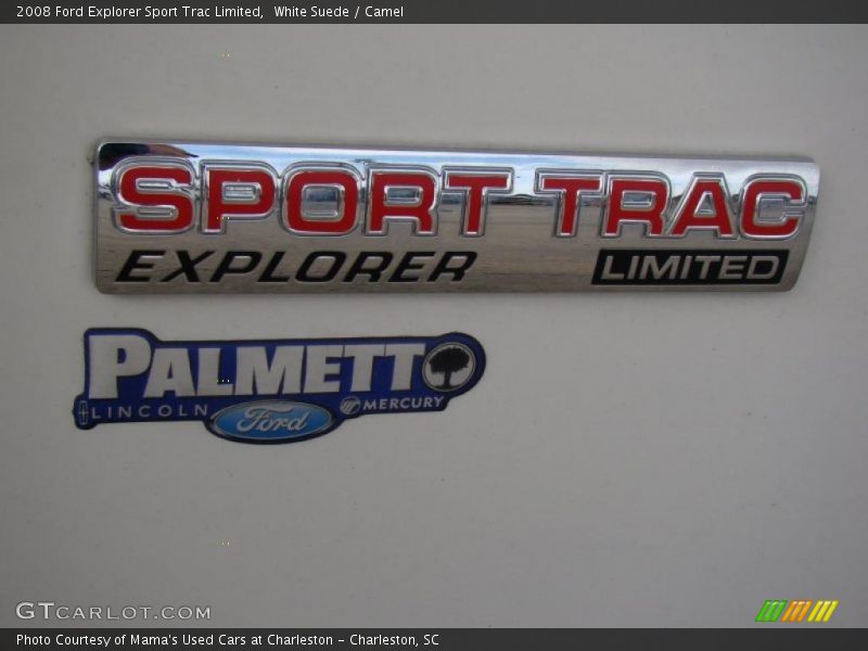 White Suede / Camel 2008 Ford Explorer Sport Trac Limited