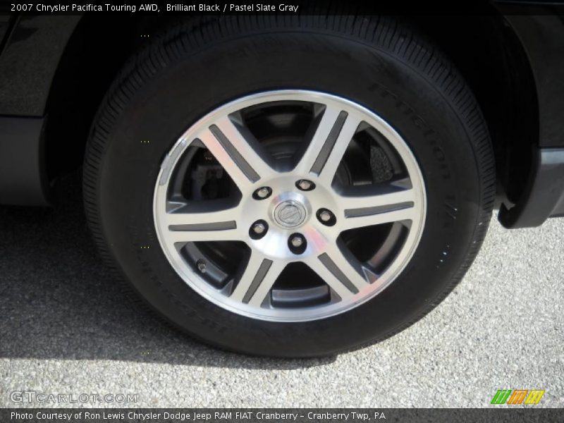 Brilliant Black / Pastel Slate Gray 2007 Chrysler Pacifica Touring AWD