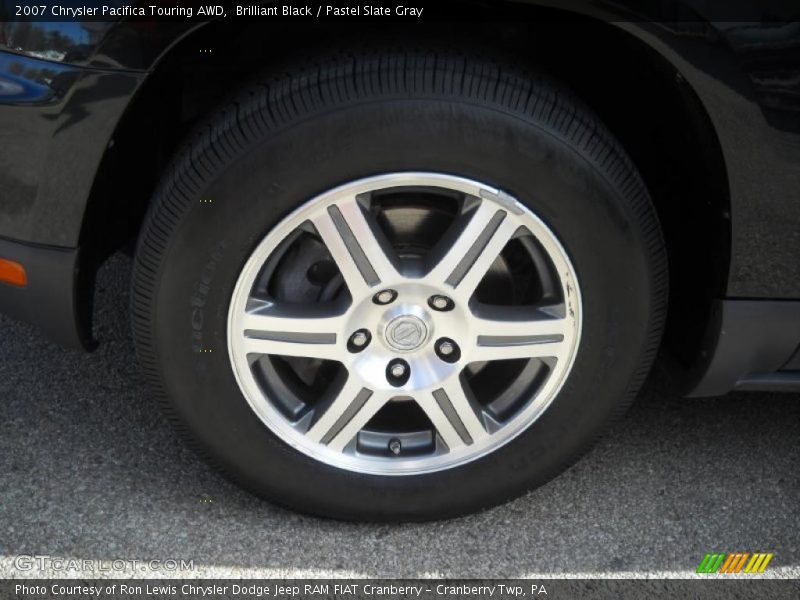 Brilliant Black / Pastel Slate Gray 2007 Chrysler Pacifica Touring AWD