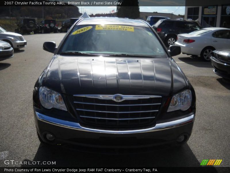 Brilliant Black / Pastel Slate Gray 2007 Chrysler Pacifica Touring AWD