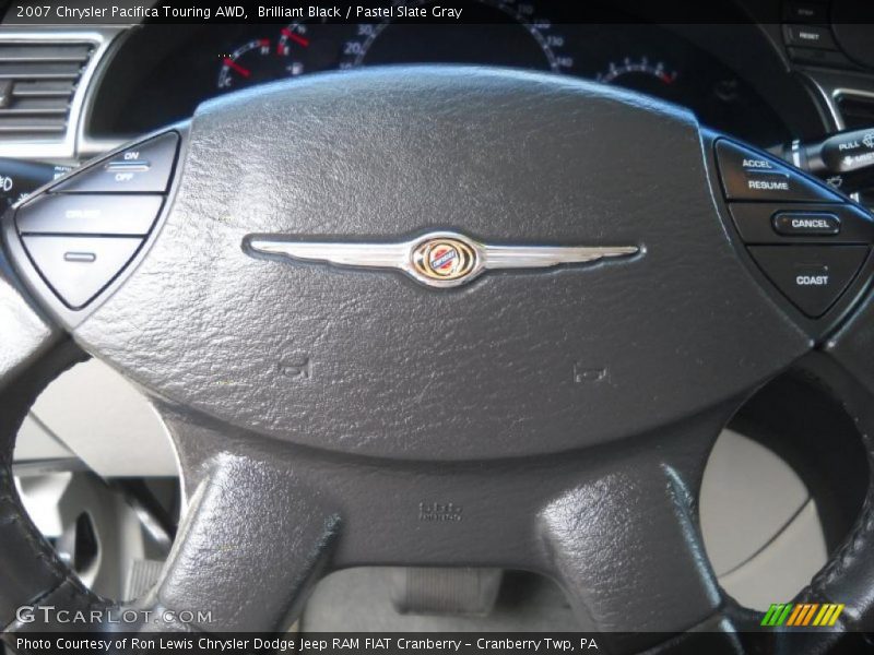 Brilliant Black / Pastel Slate Gray 2007 Chrysler Pacifica Touring AWD