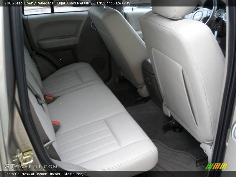 Light Khaki Metallic / Dark/Light Slate Gray 2006 Jeep Liberty Renegade