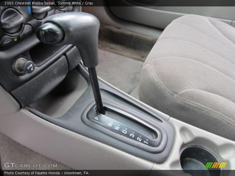 Summit White / Gray 2003 Chevrolet Malibu Sedan