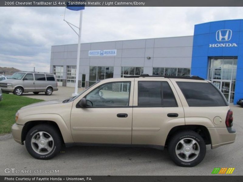 Sandstone Metallic / Light Cashmere/Ebony 2006 Chevrolet TrailBlazer LS 4x4