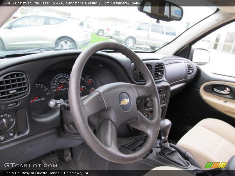 Sandstone Metallic / Light Cashmere/Ebony 2006 Chevrolet TrailBlazer LS 4x4