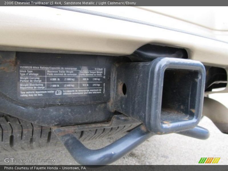 Sandstone Metallic / Light Cashmere/Ebony 2006 Chevrolet TrailBlazer LS 4x4