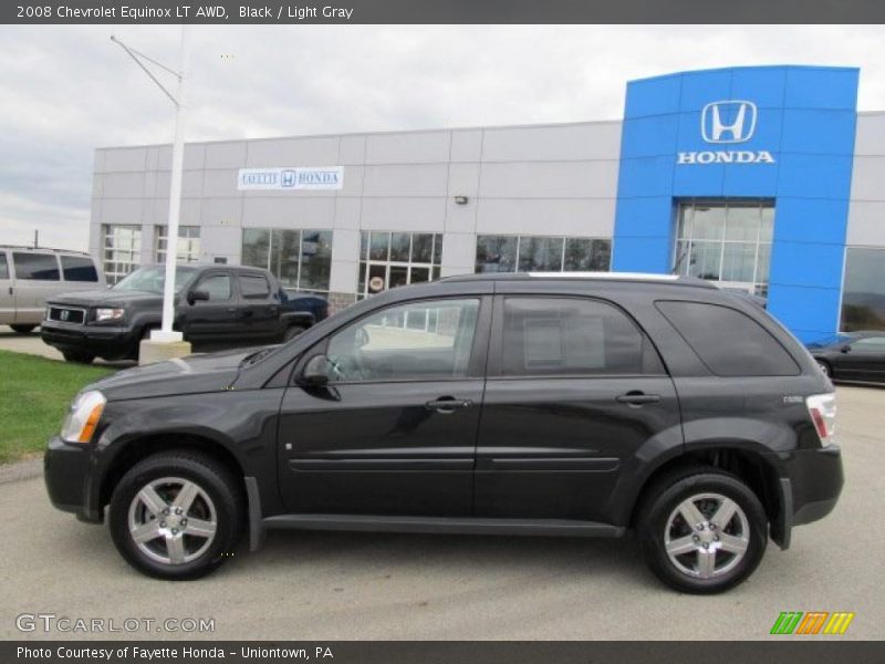 Black / Light Gray 2008 Chevrolet Equinox LT AWD