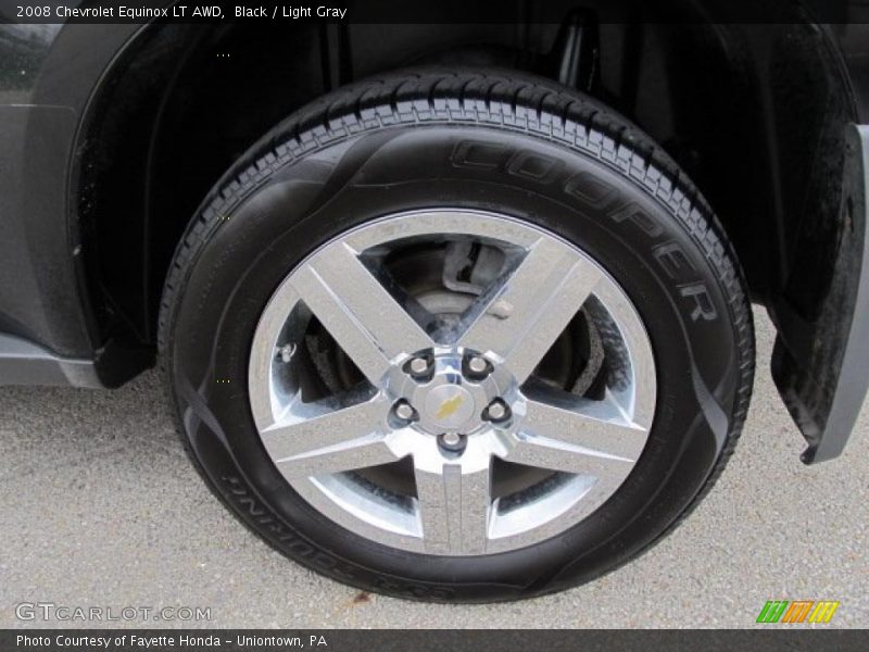 Black / Light Gray 2008 Chevrolet Equinox LT AWD