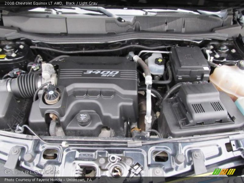 Black / Light Gray 2008 Chevrolet Equinox LT AWD