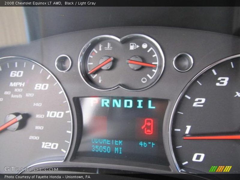 Black / Light Gray 2008 Chevrolet Equinox LT AWD