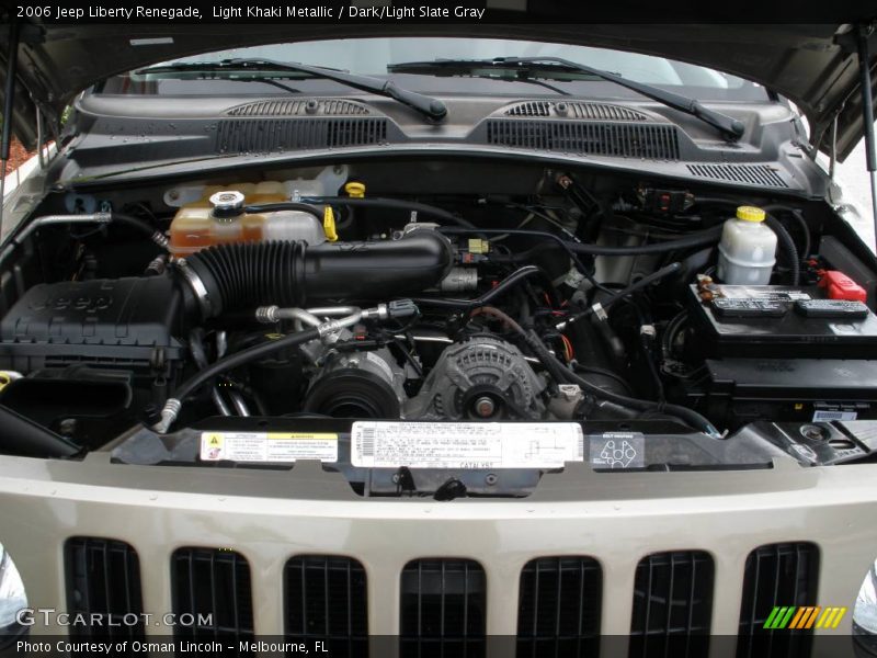 Light Khaki Metallic / Dark/Light Slate Gray 2006 Jeep Liberty Renegade