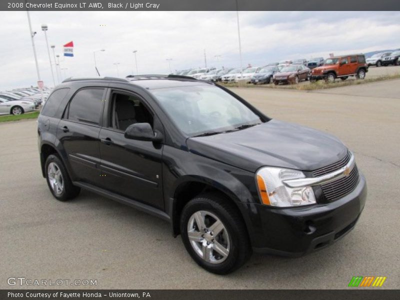 Black / Light Gray 2008 Chevrolet Equinox LT AWD