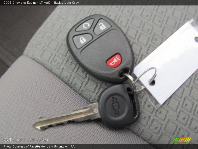 Black / Light Gray 2008 Chevrolet Equinox LT AWD