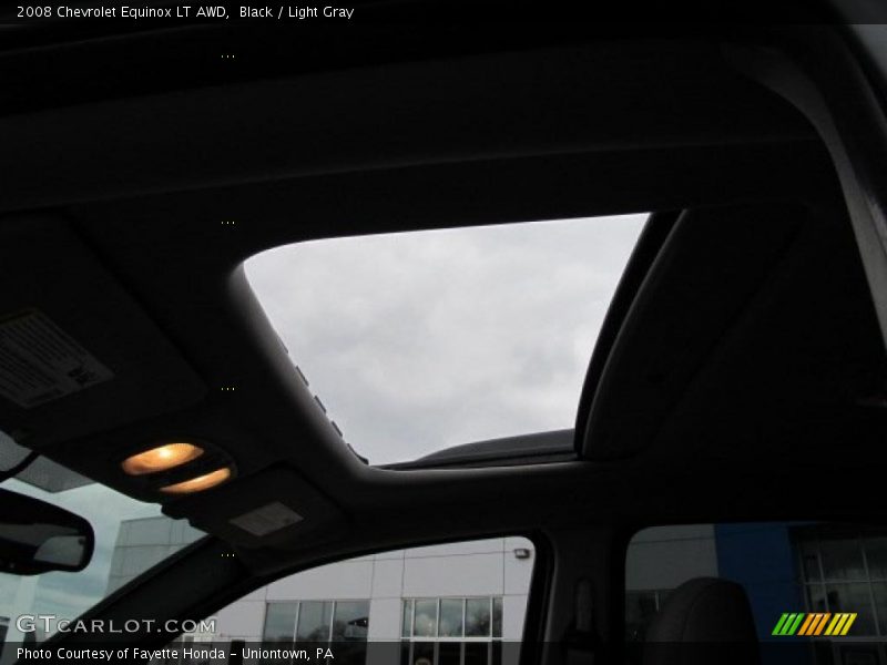 Black / Light Gray 2008 Chevrolet Equinox LT AWD