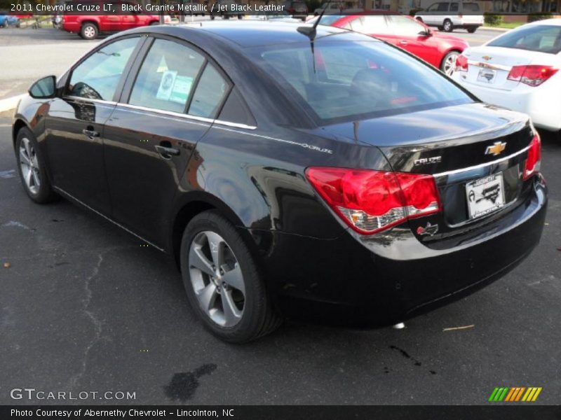 Black Granite Metallic / Jet Black Leather 2011 Chevrolet Cruze LT