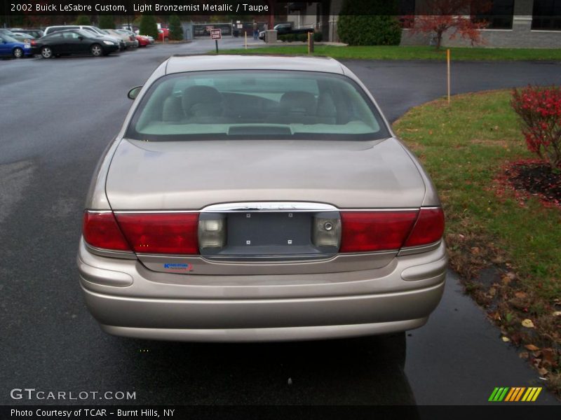 Light Bronzemist Metallic / Taupe 2002 Buick LeSabre Custom
